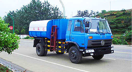 東風(fēng)153對接垃圾車(chē)(14-15立方)